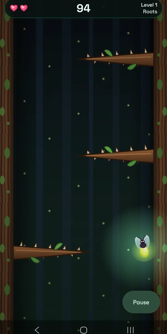 Lumi: Firefly Climb on Google Play, screen 1
