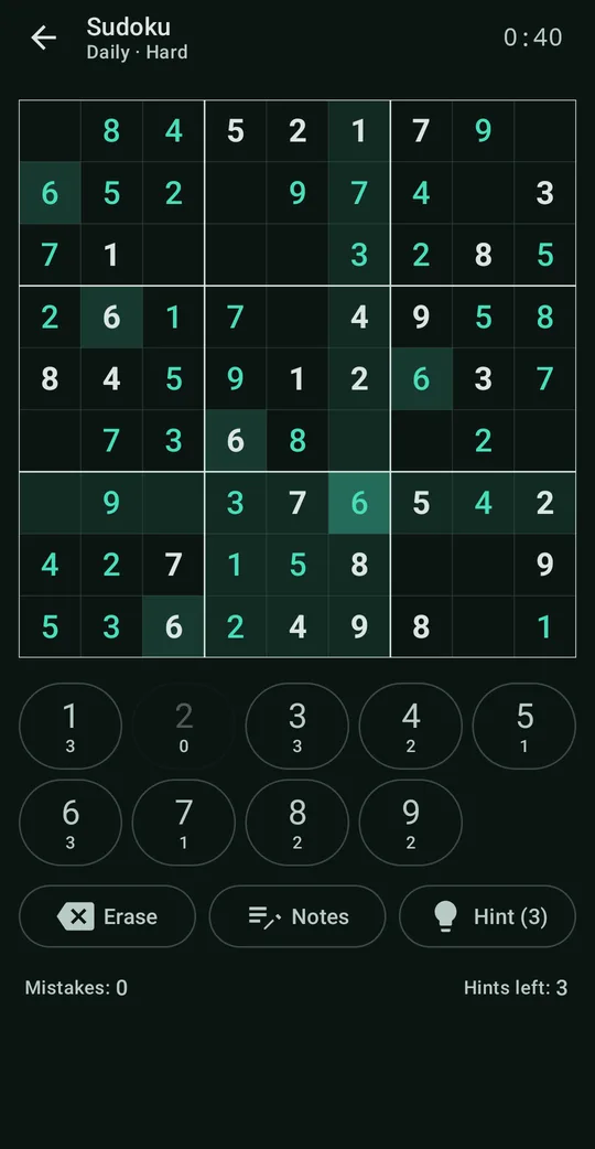 Puzzle Club: Daily Sudoku on Google Play, screen 1