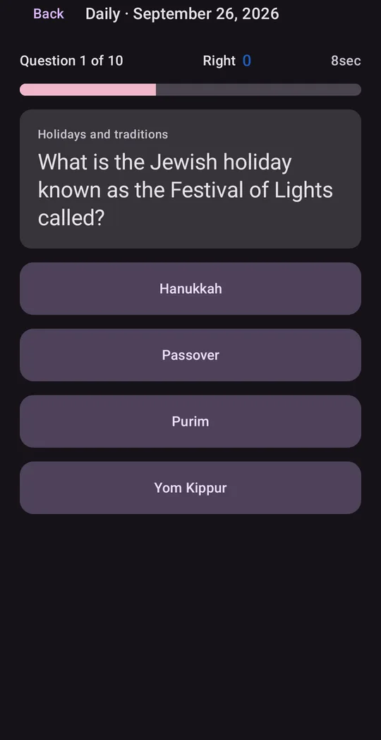 Quiz Arena: Daily Trivia Duel on Google Play, screen 1