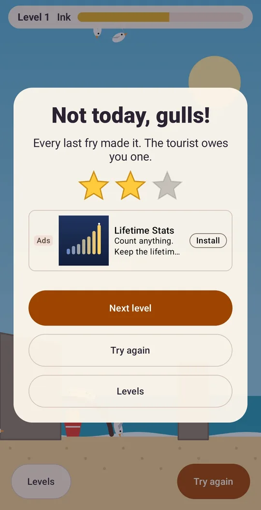 Shoo! Draw Line Physics Puzzle on Google Play, screen 4