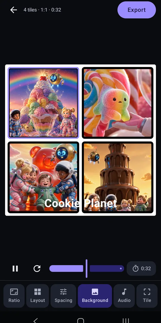 Video Collage: Split Screen on Google Play, screen 1